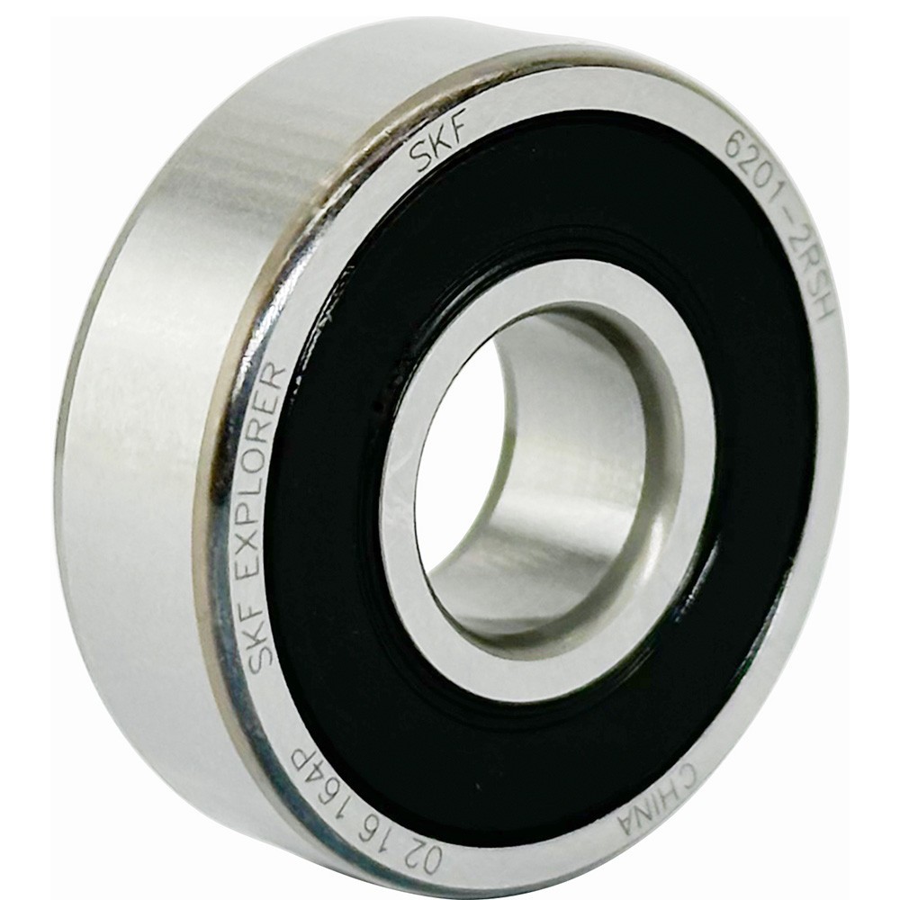 2Pcs SKF 6201-2RSH Double Rubber Sealed Ball Bearing 12x32x10mm