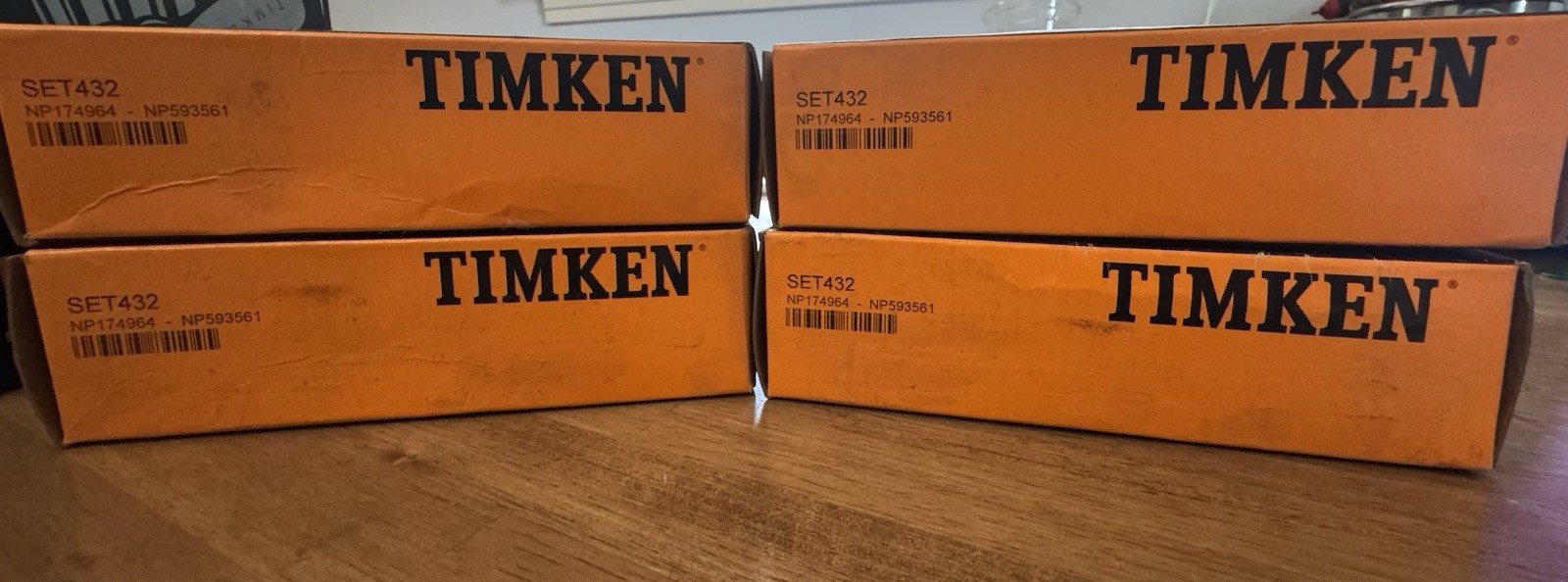 Timken SET432 NP174964 + NP593561 Bearing Set (1 each) Qty available