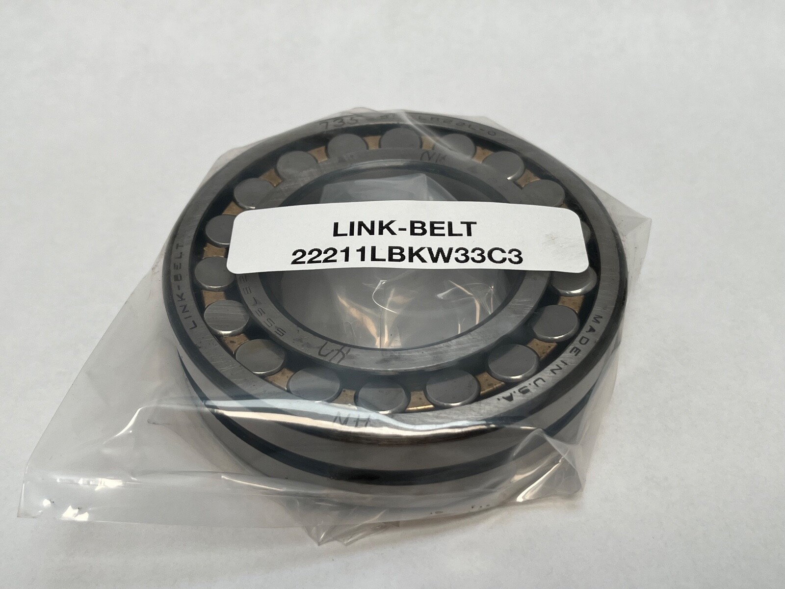 Link-Belt 22211LBKW33C3 Bearing 55x100x25 mm 22211-LB-K-W33-C3 22211MB USA