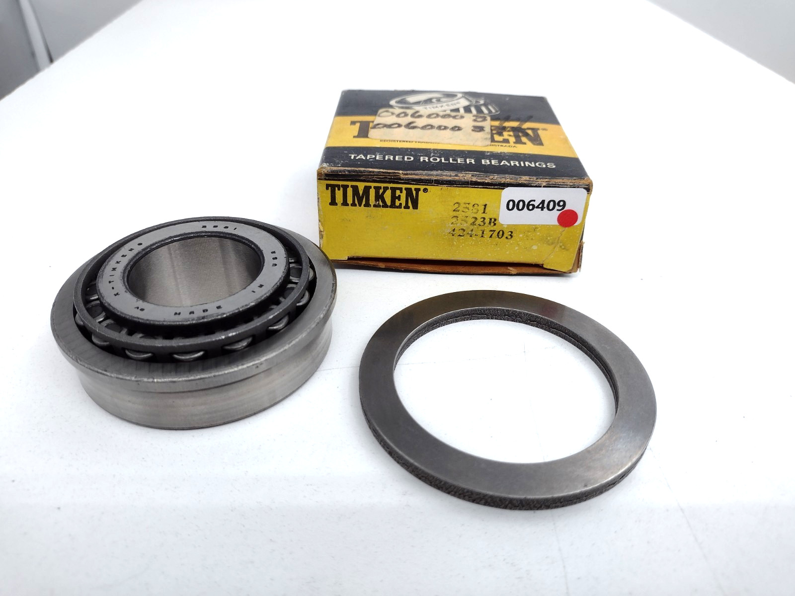 *** Timken 2581/ 2523B Single Row Flanged Tapered Roller Brg 1-5/16′ Bore