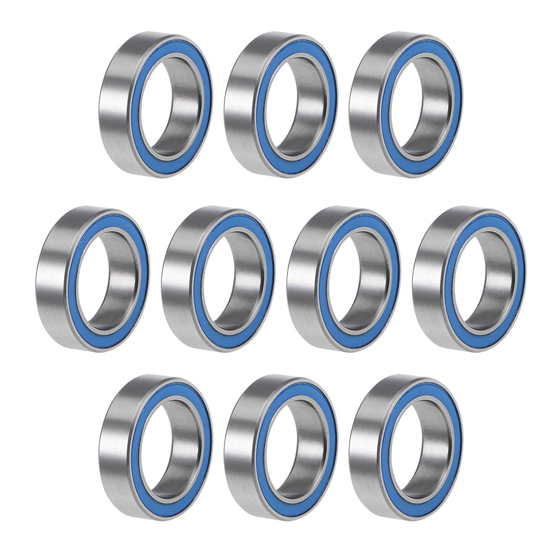 6700-2RS Deep Groove Ball Bearings Z2 10mmx15mmx4mm Blue 10pcs