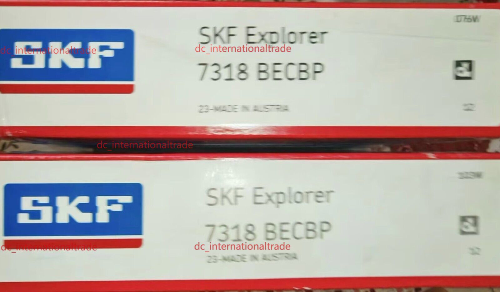 NEW SKF 7318 BECBP single row angular contact ball bearing 1PCS #NN