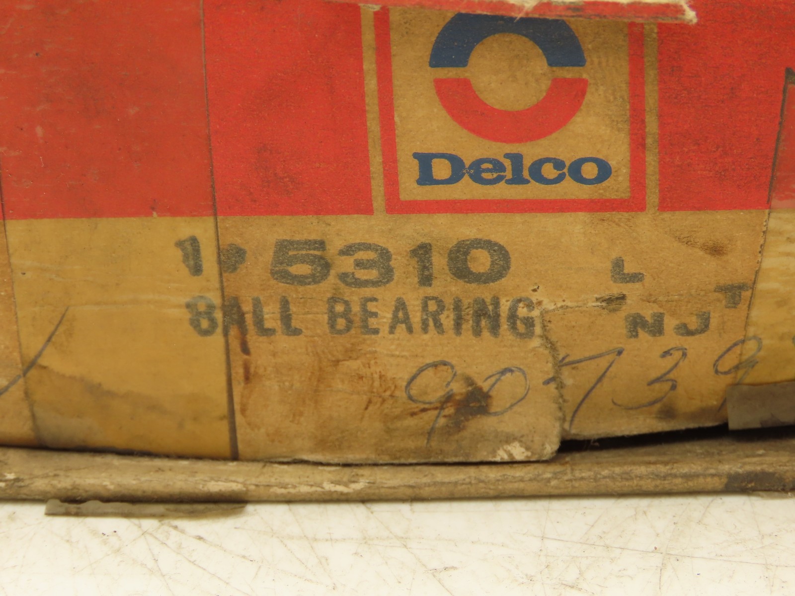 NDH 5310 Delco Ball Bearing 50mm-ID x 110mm-OD x 44.5mm-Width