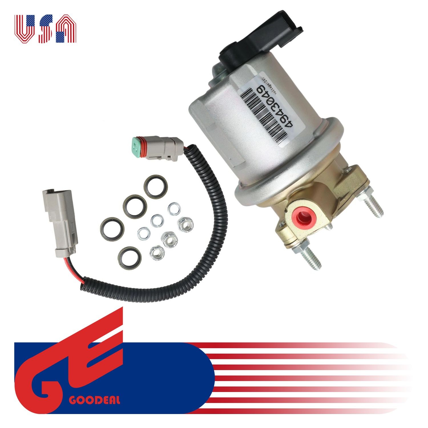New 24V Fuel Lift Pump for Cummins 6B 5.9L QSB5.9 QSB Engine 5362274