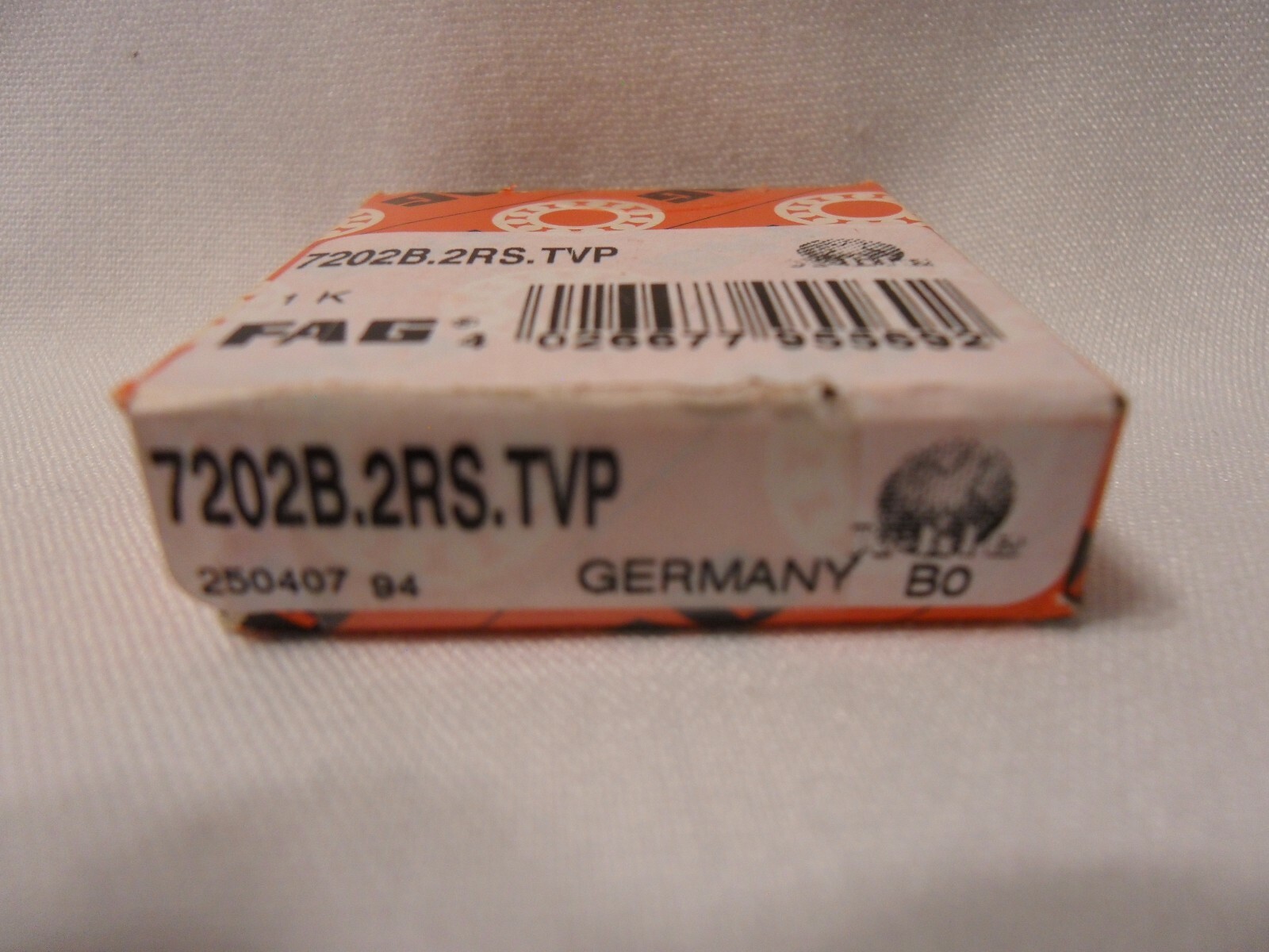 FAG 7202-B-2RS-TVP NEW BALL BEARING