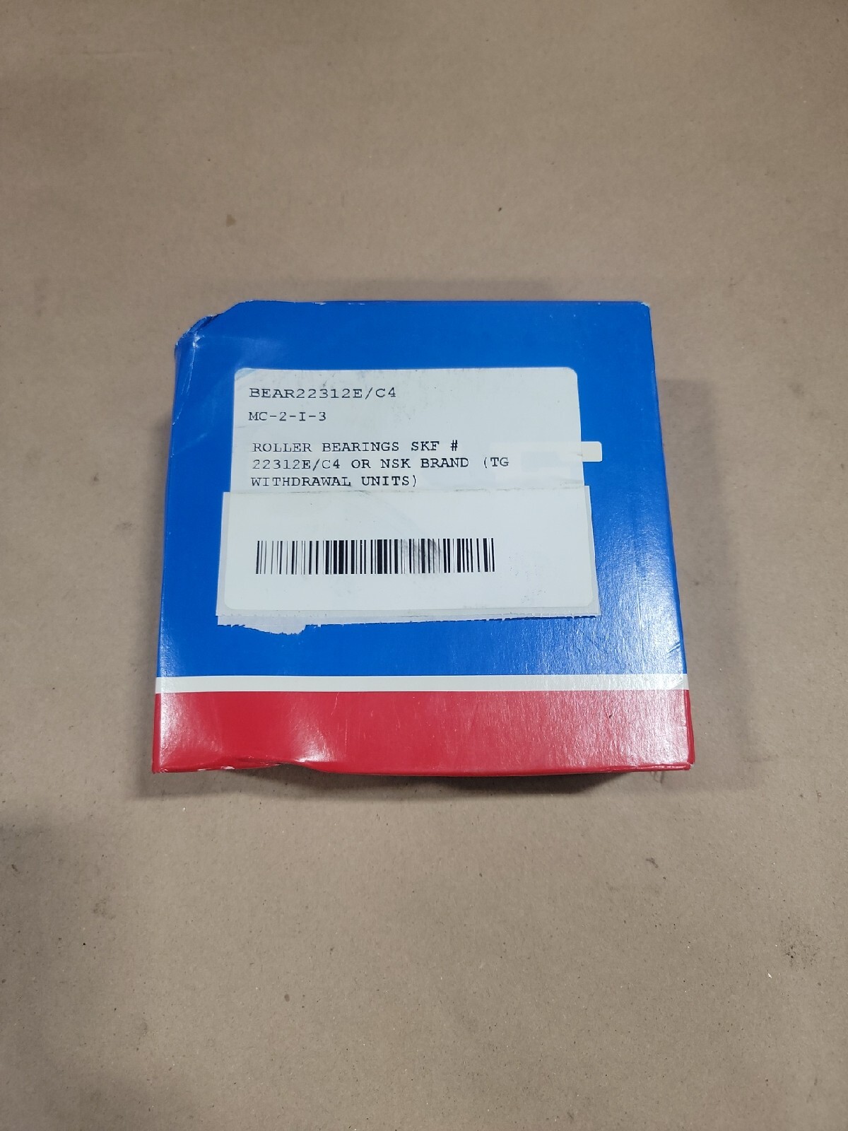 22312 E/C4 – SKF – SPHERICAL ROLLER BEARINGS – NEW 22312E/C4