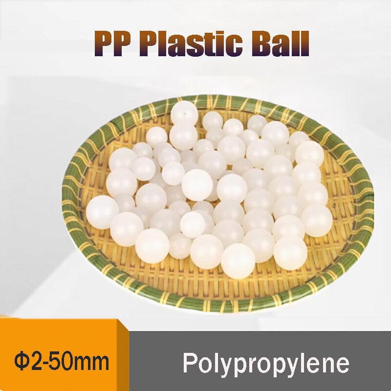 Φ2-50mm Polypropylene Plastic Ball High Precision Solid Balls Translucent Color