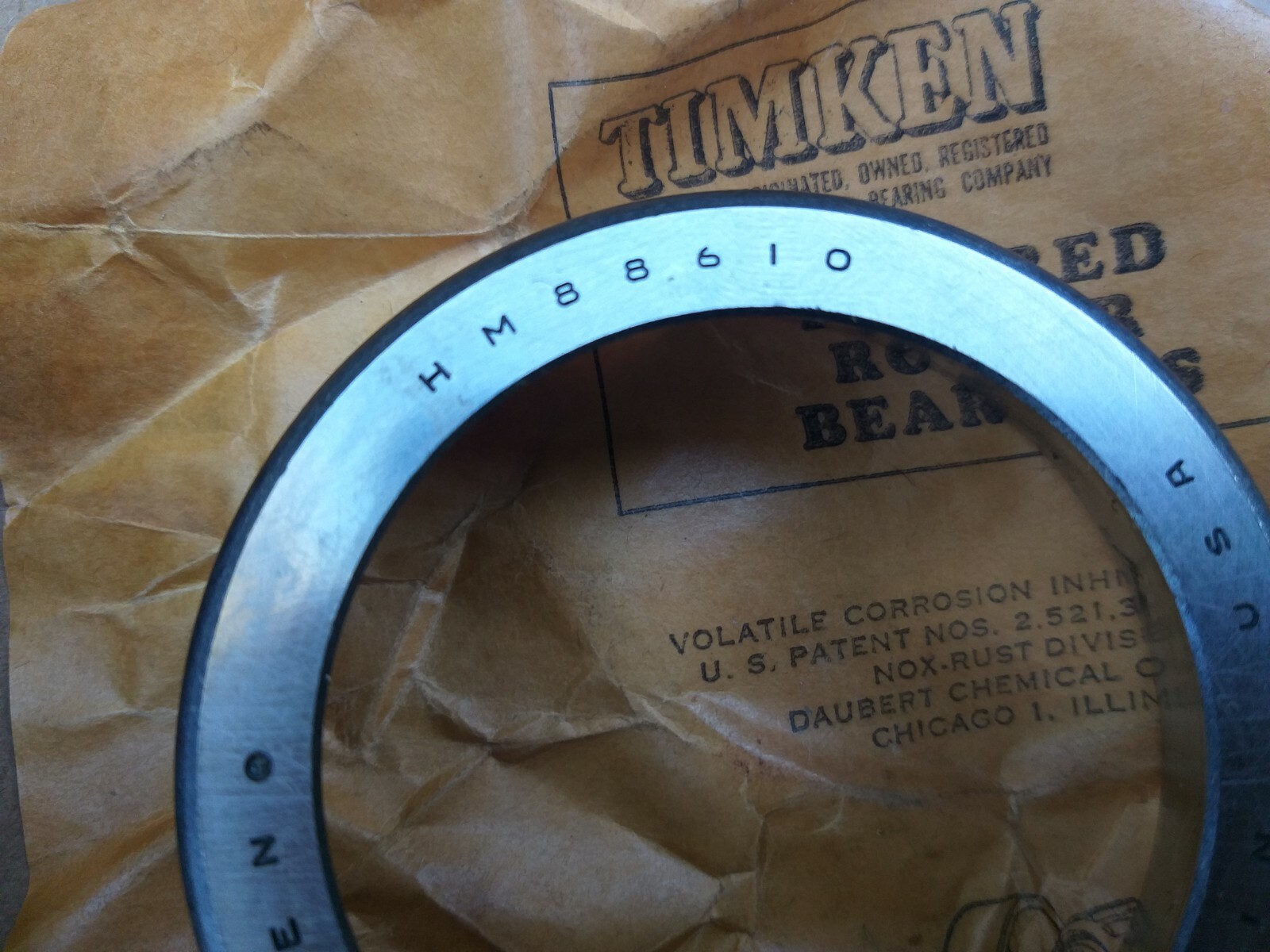 TWO Timken HM88610 Differential Bearing Cups / Races Ford CODW-4628-A