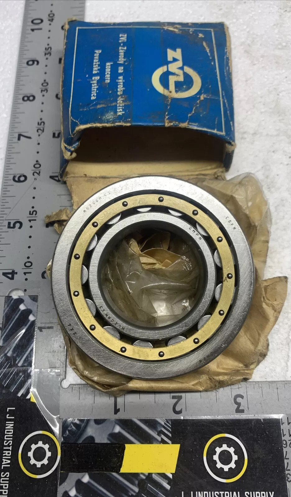 NEW! ZKL NU 208 M C3 Cylindrical Roller Bearing #MULTIPLE IN STOCK_FAST SHIPPING