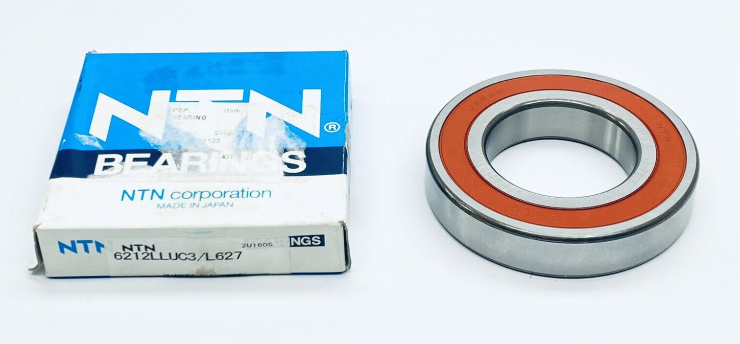 UNUSED NTN 6212LLUC3 DEEP GROOVE BALL BEARING 60mmID 110mmOD 22mmW 6212C3