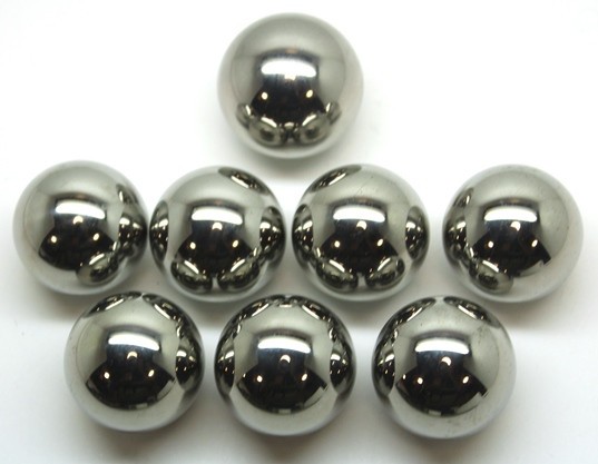 8 Grade 25 Chromed Balls, (7) are 1-1/4” Dia. and (1) is 1-3/8” Dia.