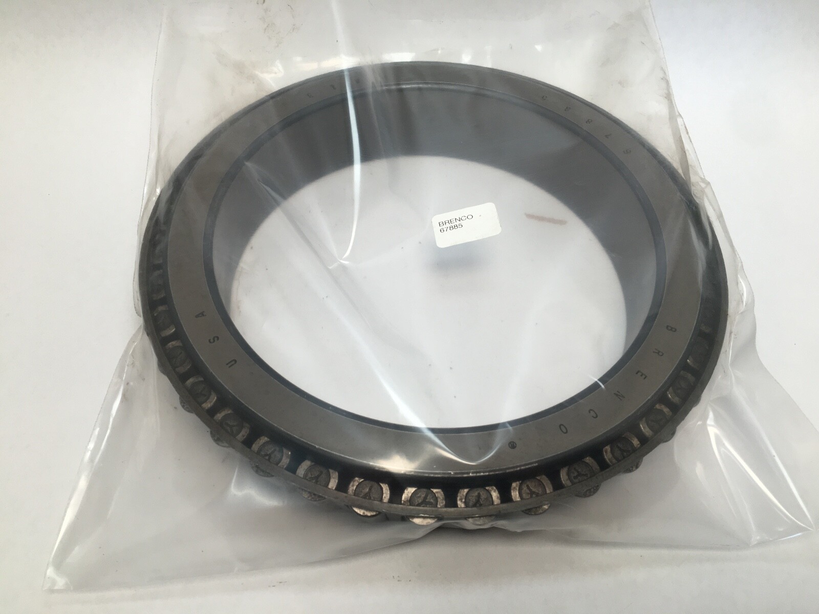 Brenco 67885 Taper Roller Bearing Cone 7-1/2″ ID USA
