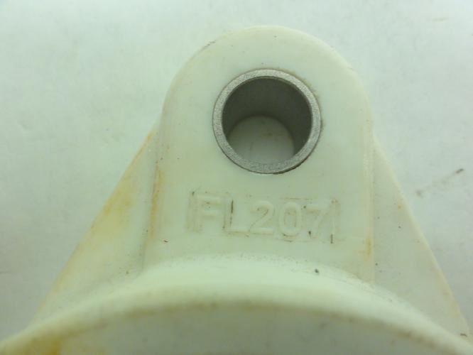 186629 Old-Stock; HBC FL207 Flange Bearing; 2-Bolt; 35mm ID