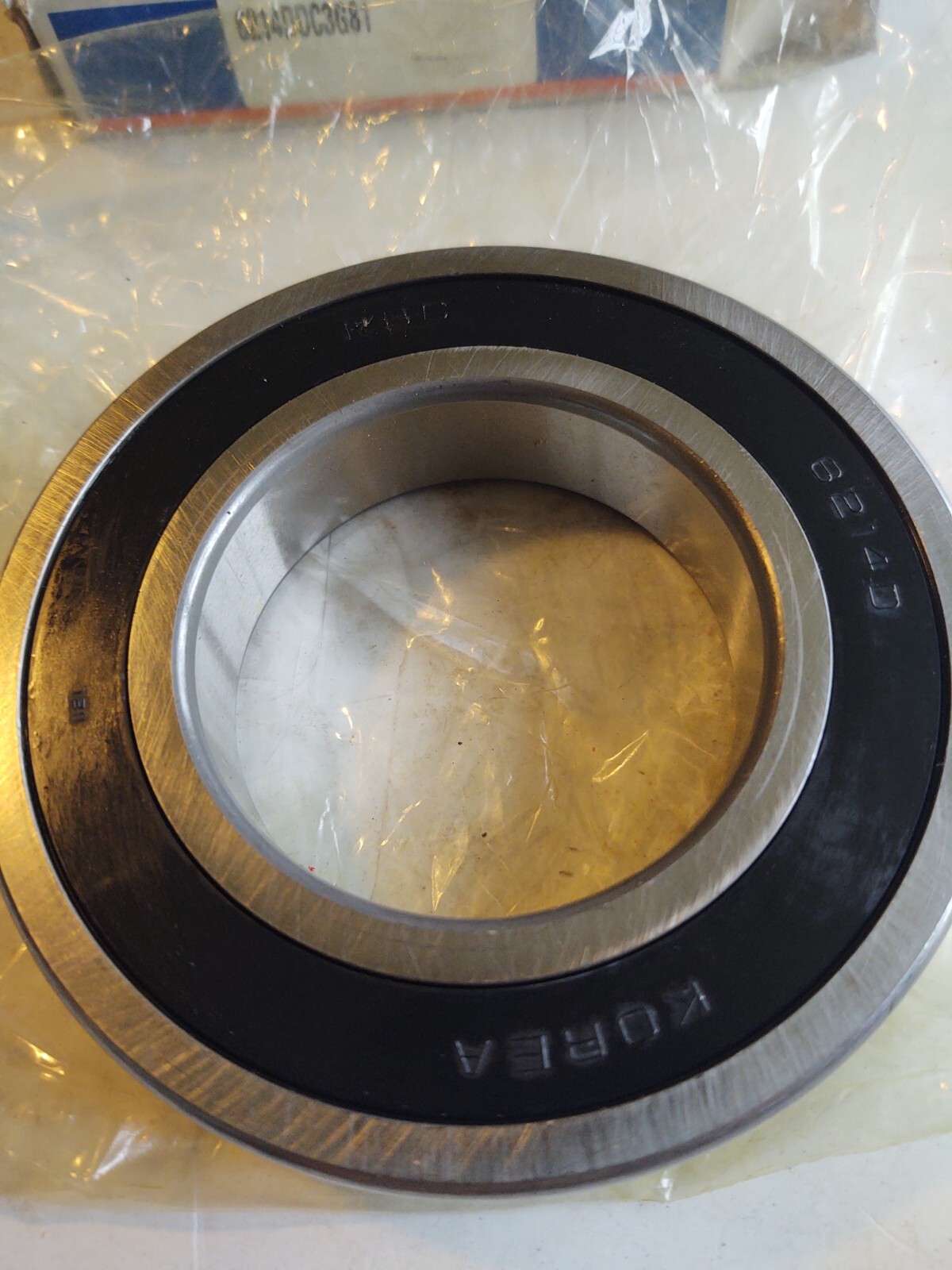 KBC # 6214DDC3G81 BALL BEARING. (RUBBER SEAL BOTH SIDES).