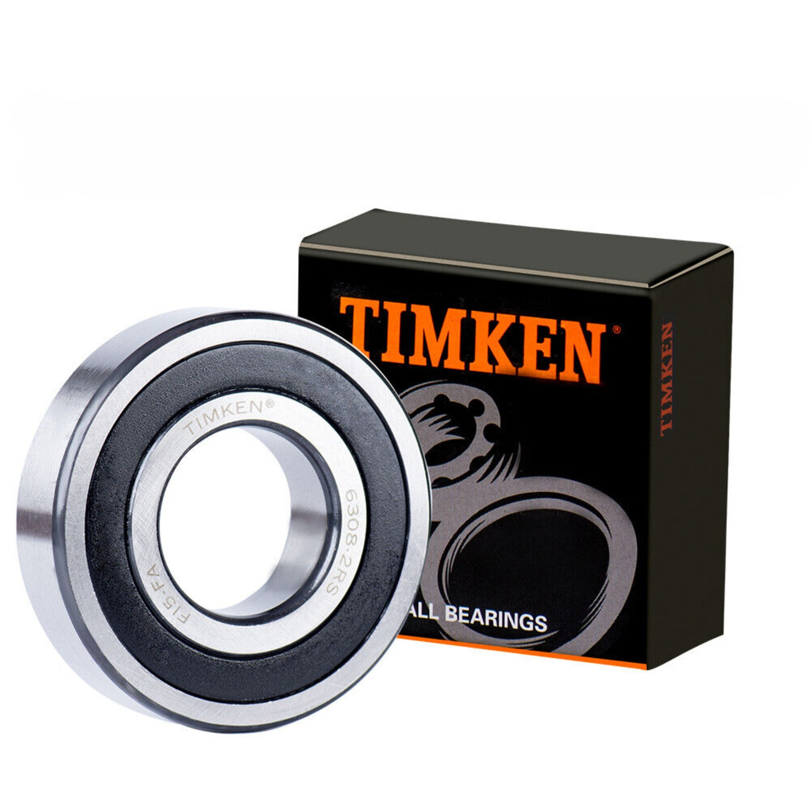 USA Brand TIMKEN 6308-2RS 40X90X23MM Double Rubber Seal Ball Bearings