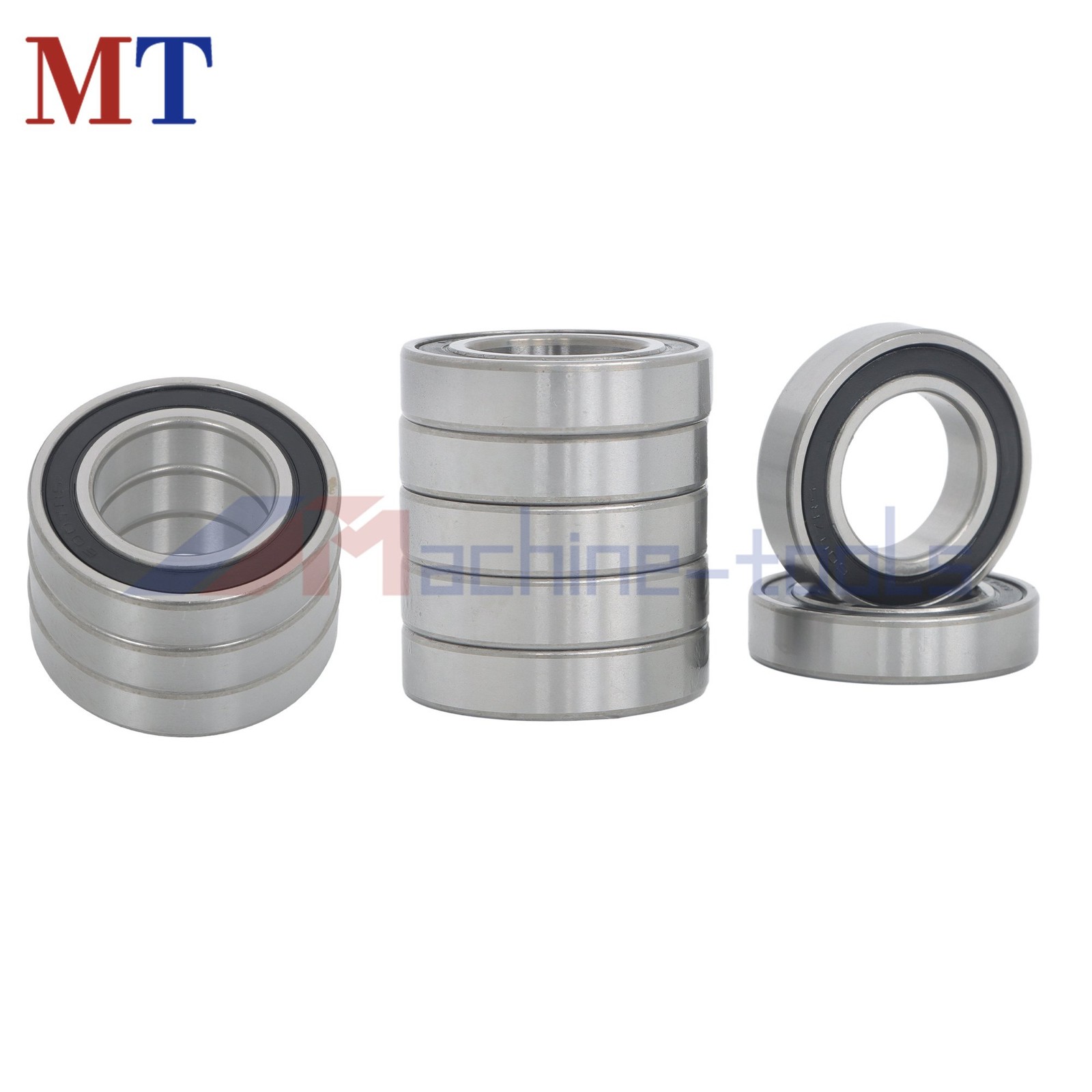 6007-2RS Rubber Sealed Ball Bearings 10pcs 35x62x14mm Set