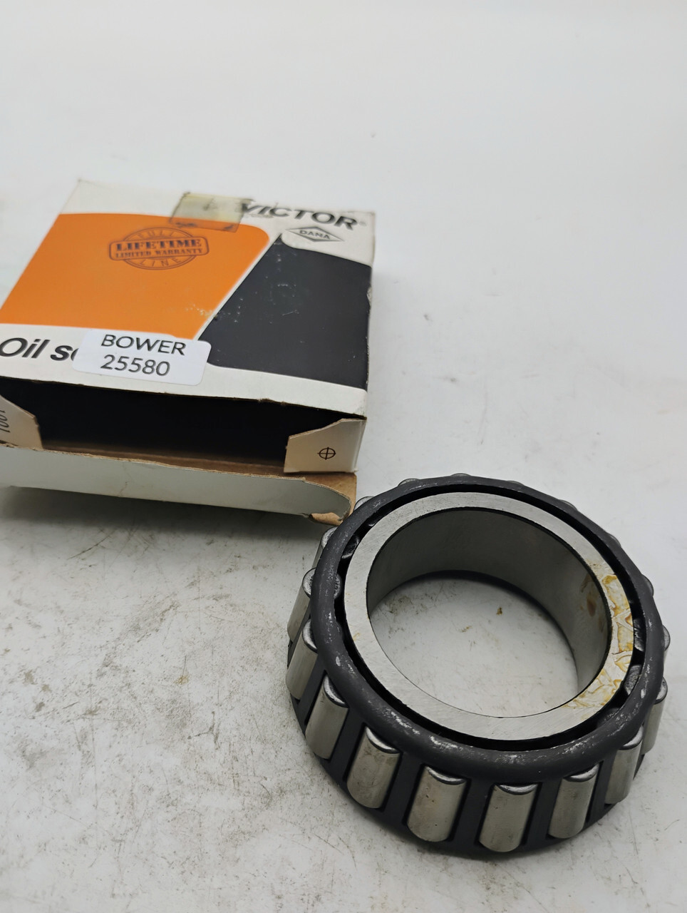 Bower 25580 Tapered Roller Bearing Cone NOS Made in USA