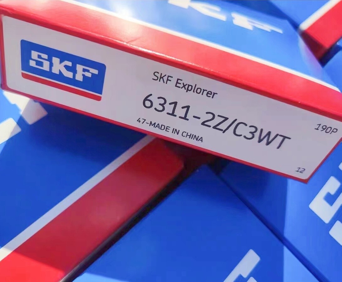 1X SKF 6311-2Z/C3WT single row deep groove ball bearing