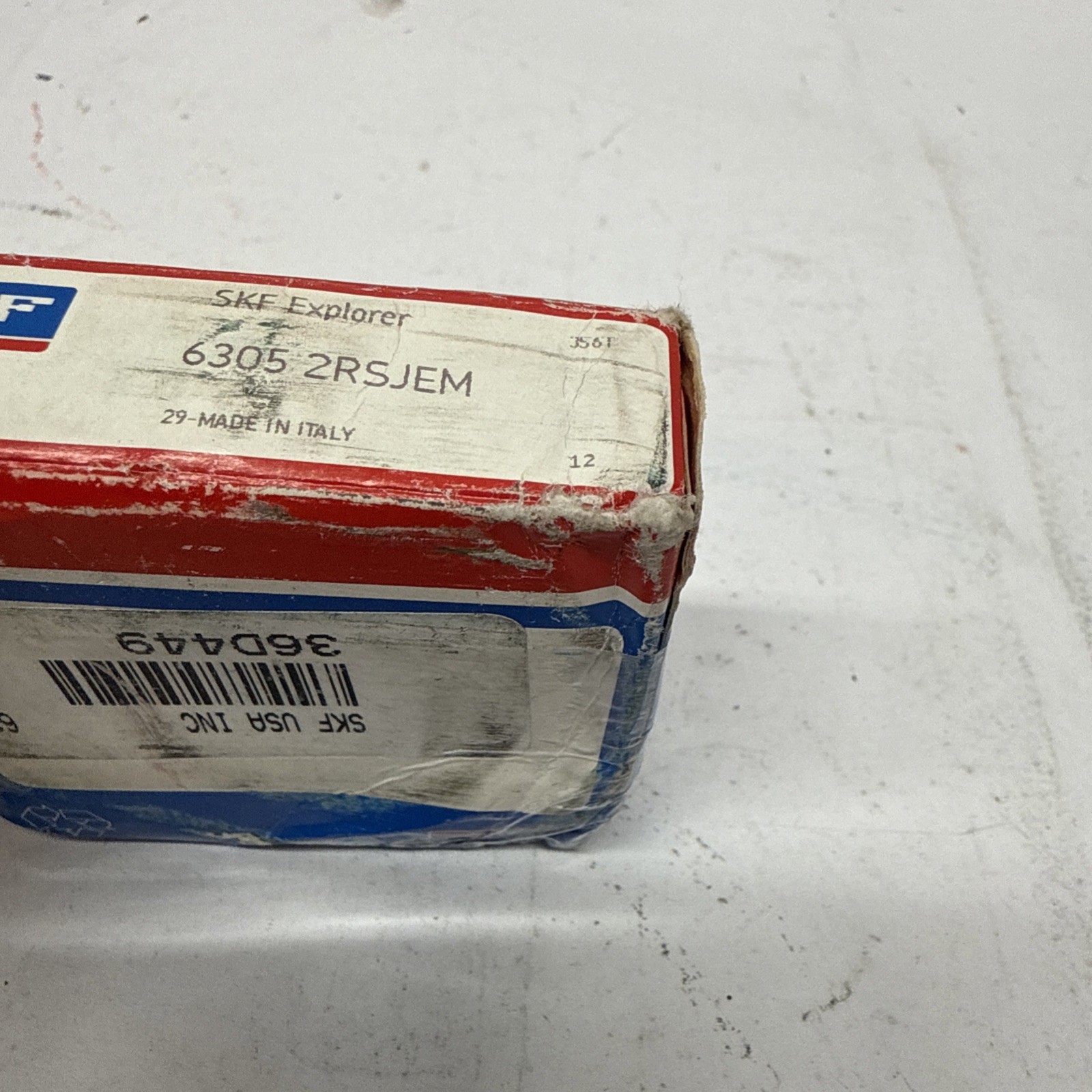 6305-2RS C3 SKF Brand Rubber Seal Ball Bearing 25x62x17 6305 2RS 6305RS