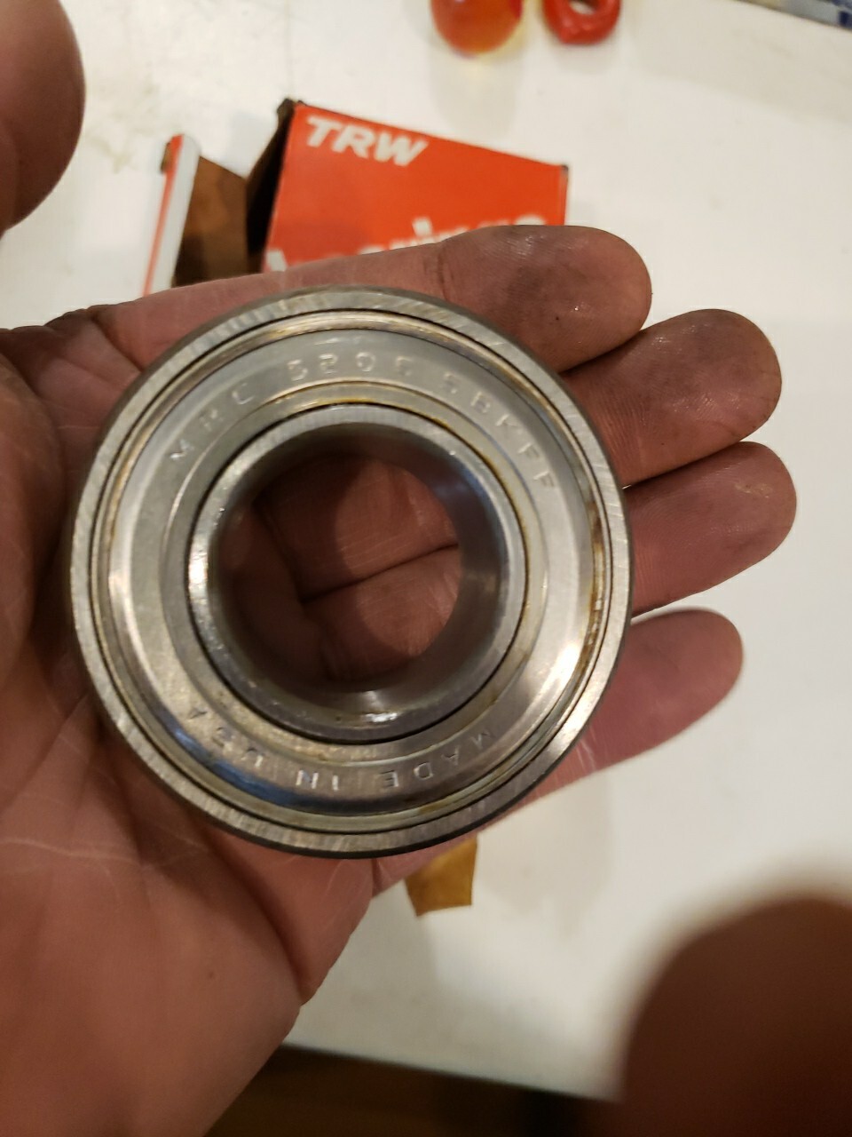 NEW MRC 5206SBKFF DOUBLE ROW SHIELDED BALL BEARING
