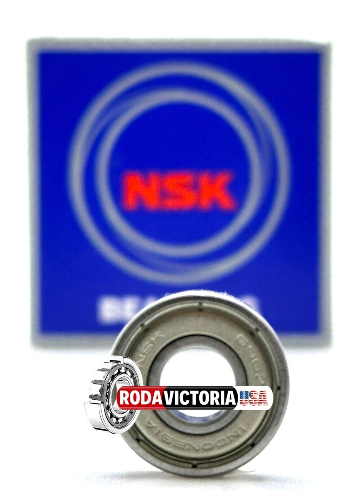 NSK 696 ZZ C3 DEEP GROOVE BALL BEARING, METAL SHIELDED 6x15x5mm