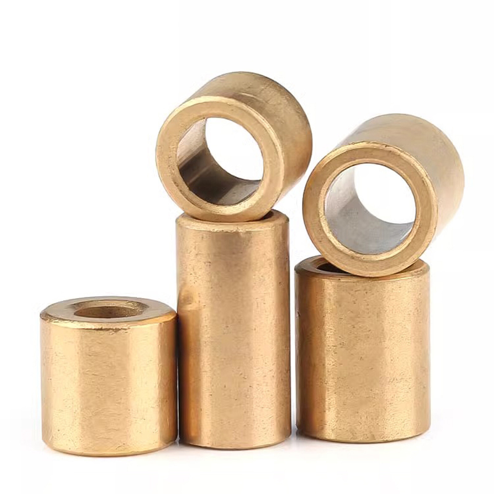 Metric Oilite Plain Bronze Sintered Bearing Bushes Series Bore 4mm to 60mm