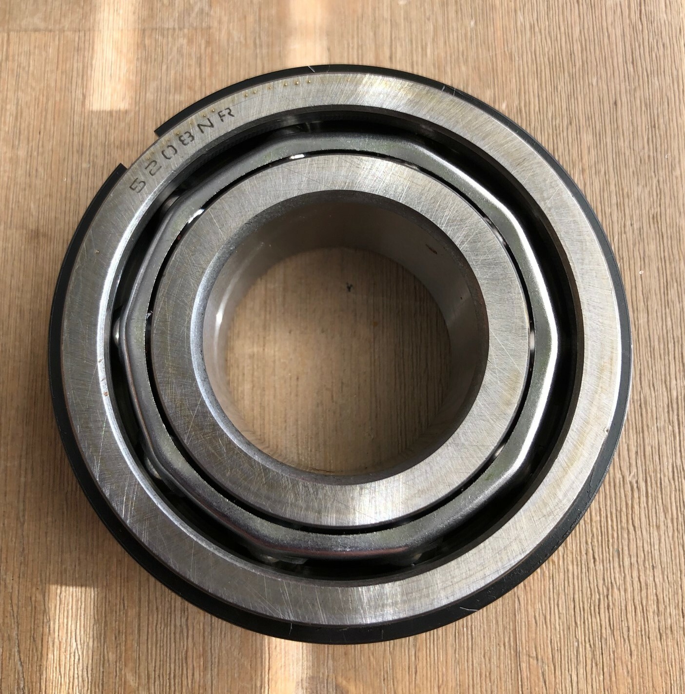 UNBRANDED 5208NR DOUBLE ROW BALL BEARING W/SNAP RING 40MM X 80MM X 30MM OD NEW