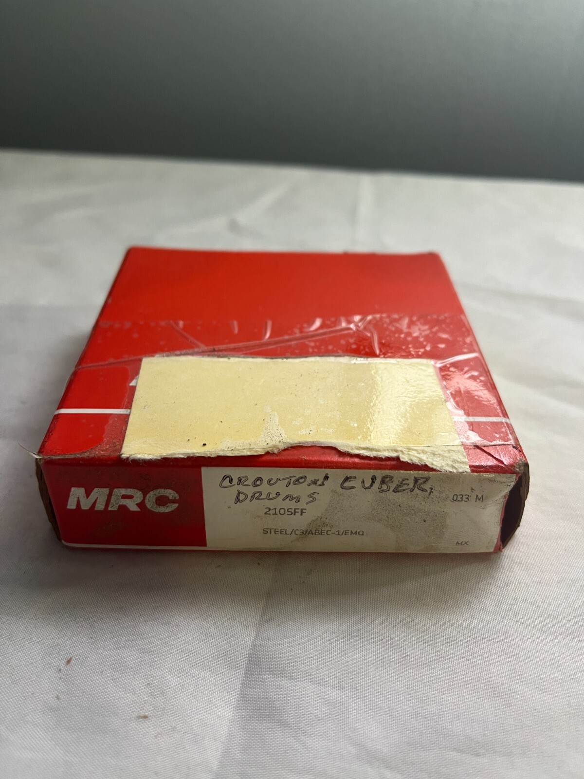 210SFF MRC DEEP GROOVE BALL BEARING 50X90X20mm DOUBLE SHIELD