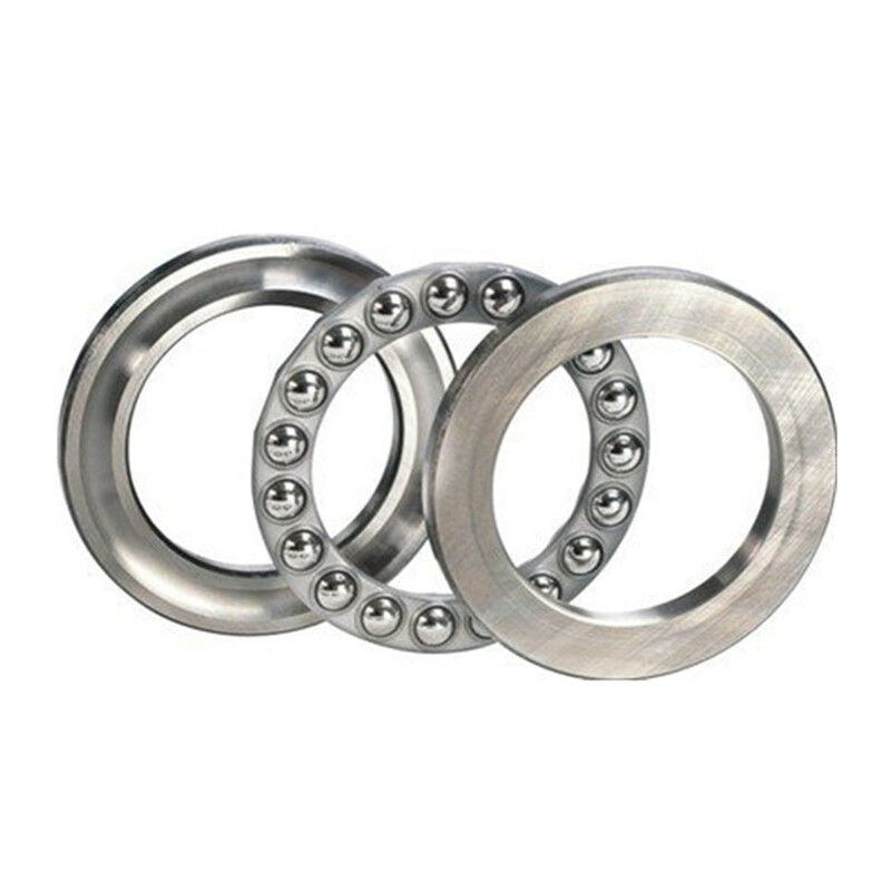 440 Stainless Steel Thrust Ball Bearing Three Parts Bearings S511 / S512 Series