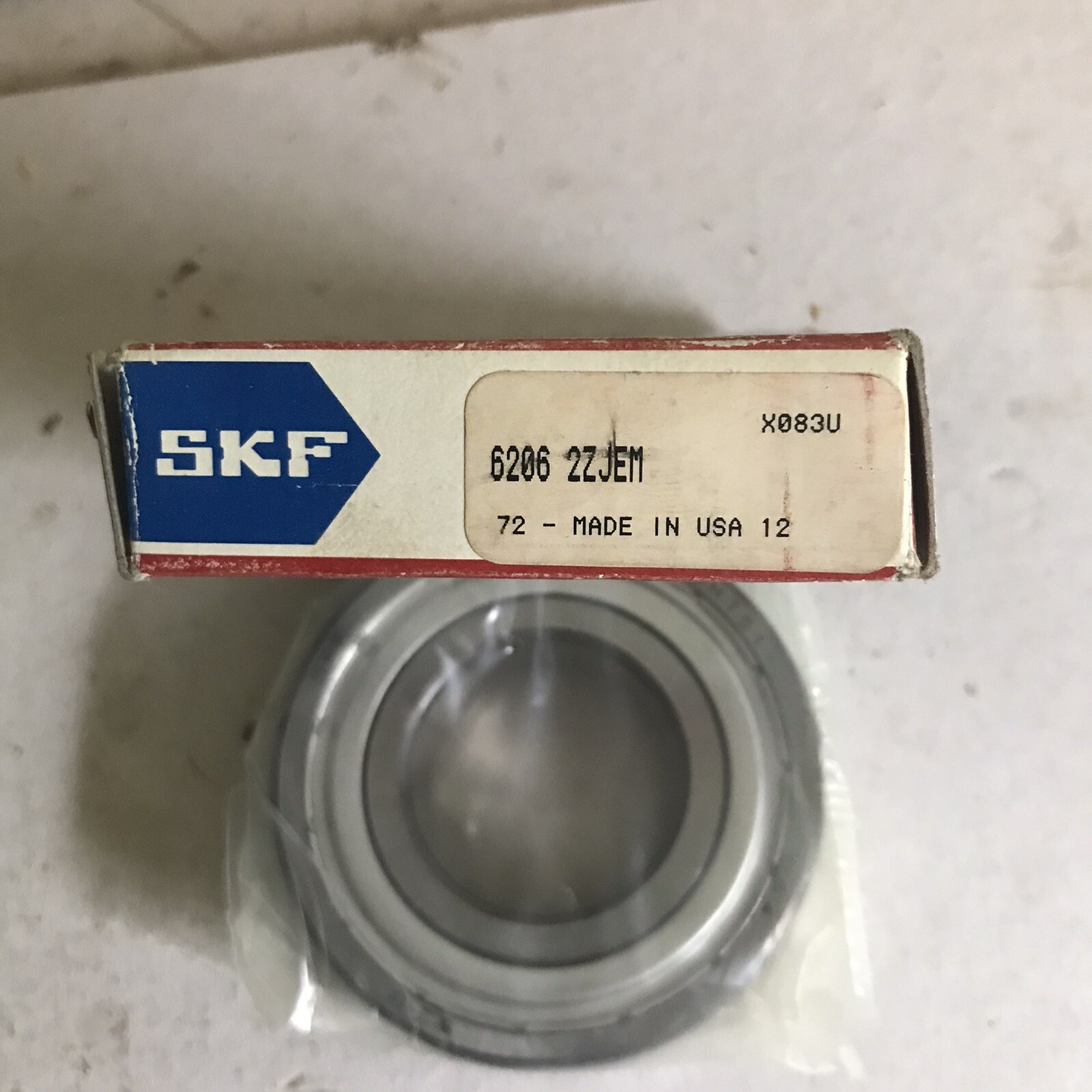 SKF 6206-2ZJEM Deep Groove Ball Bearing