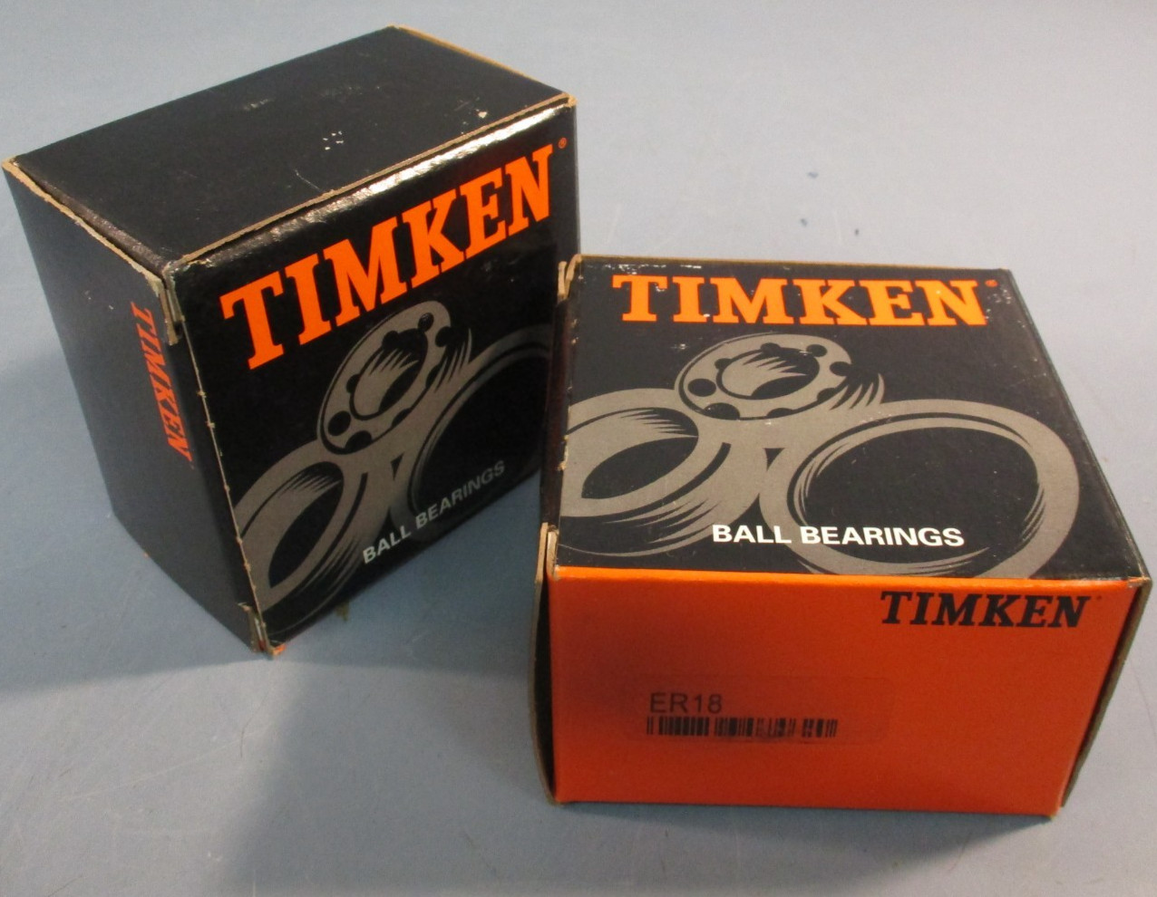 Lot of (2) TIMKEN ER18 Ball Insert Bearing 1-1/8 inch bore 2 7/16″ OD
