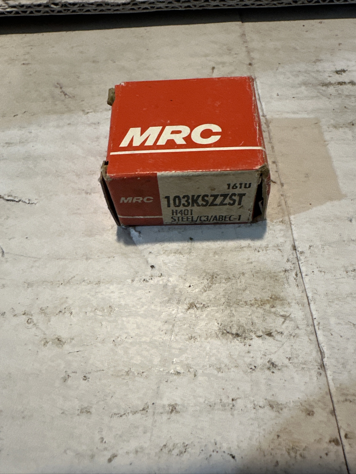 MRC 103KSZZST H401 C3 Sealed Bearing w Snap Ring 15MM Bore (SP127)
