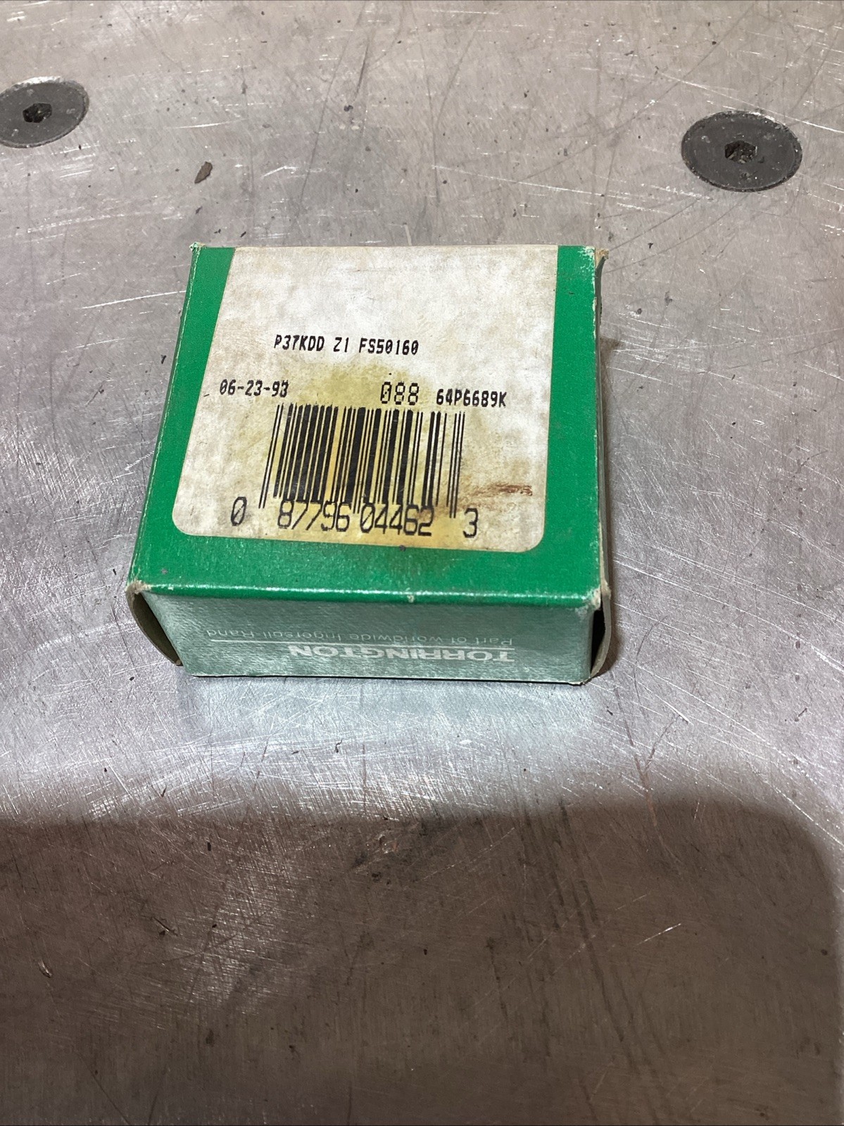 Fafnir 37KDD Shielded Bearing NOS