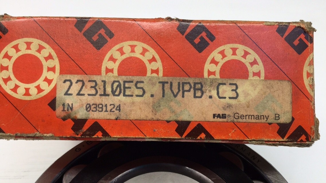 FAG 22310ES.TVPB.C3 Spherical Roller Bearing 50mm ID 110mm OD 40mm Width