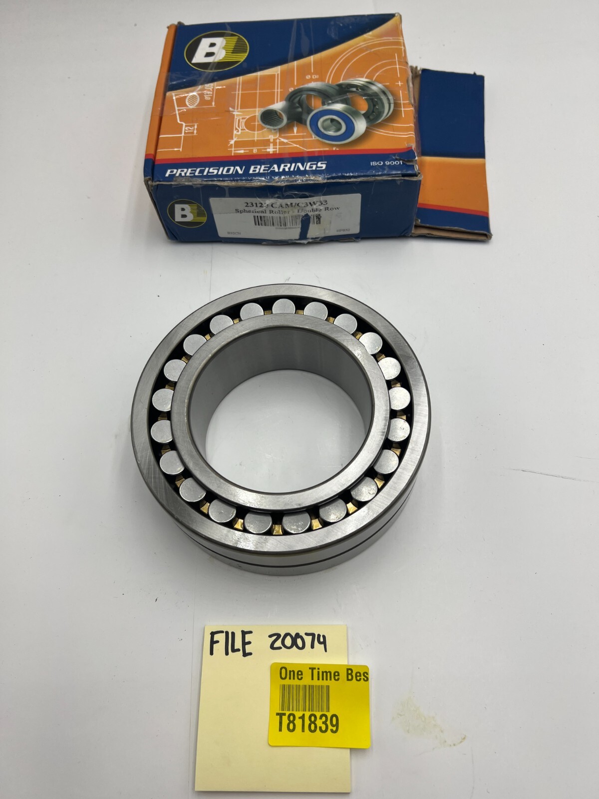 BL Double Row Spherical Roller Bearing 23120 CAM/C3W33 Silver Replacement