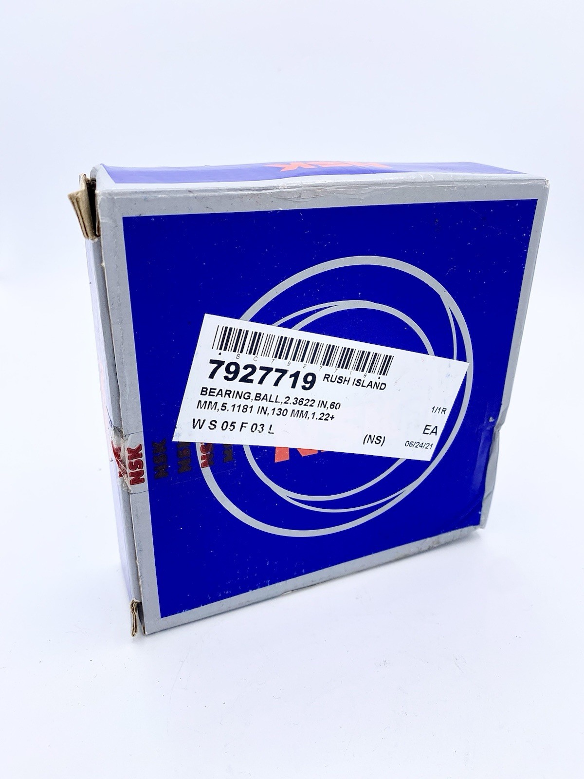 SEALED NSK 6312-ZZ C3 Deep Groove Radial Ball Bearing 6312ZZC3EBEEMS 60x130x31m