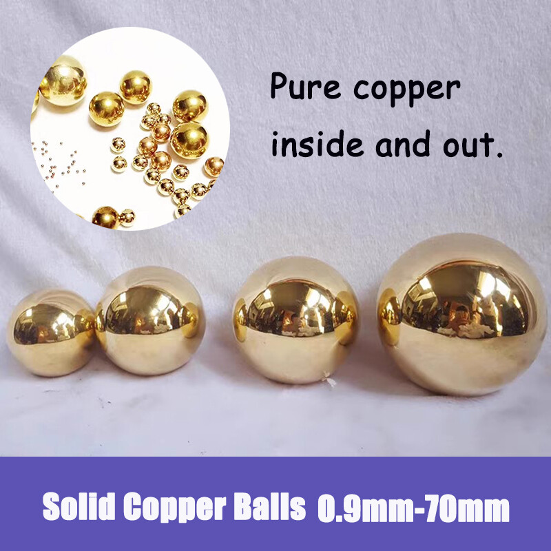 200/300/500/pc 1mm-70mm Solid Brass Copper Balls High Precision Bearing Balls