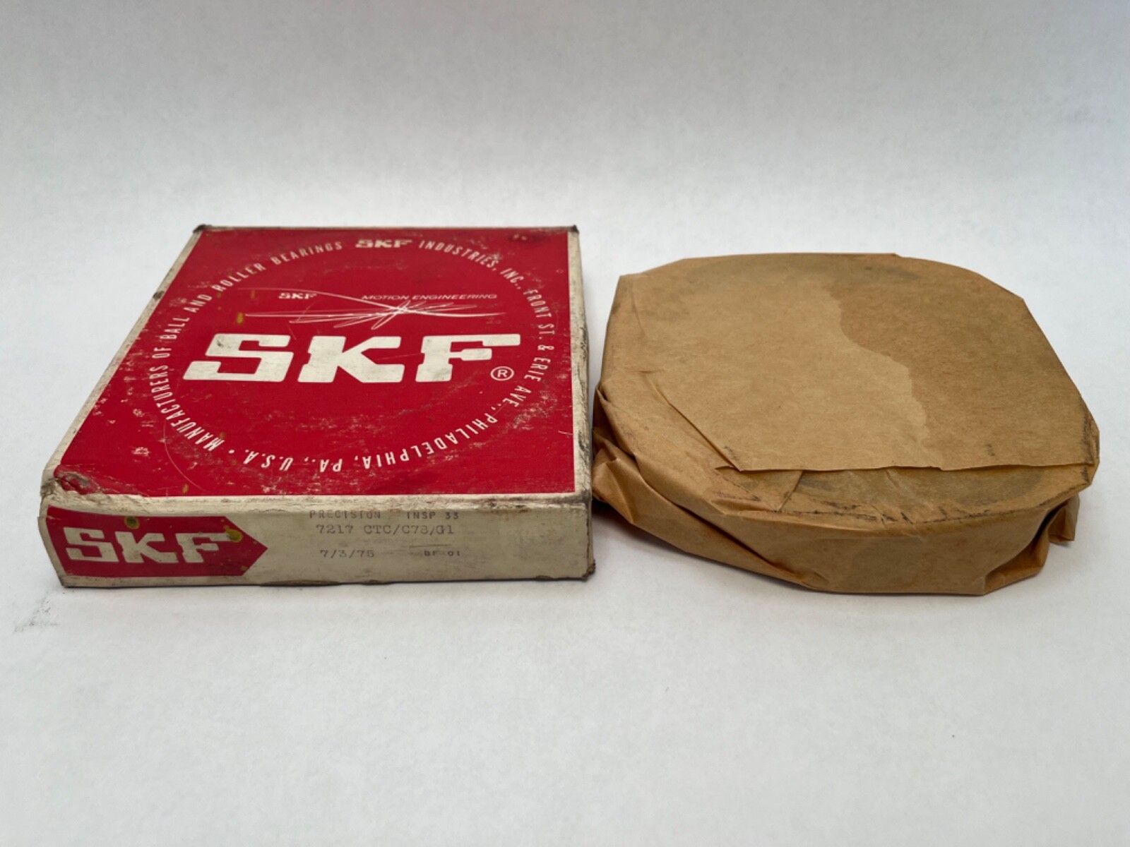 SKF 7217CTCC78G1 Bearing 85x150x28 mm 7217C 7217-CTC-C78-G1 USA
