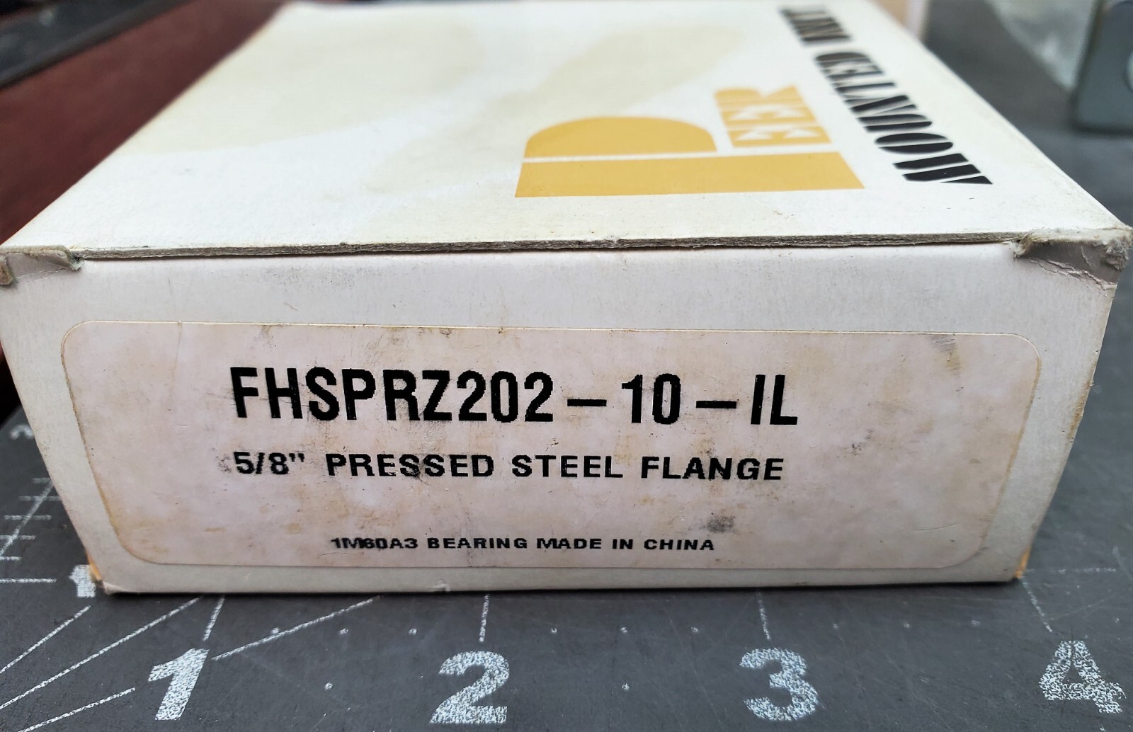 FHPRZ202-10-IL Pillow Block Cushioned Pressed 5/8″ Inch Bearings Rolling [B5B3]