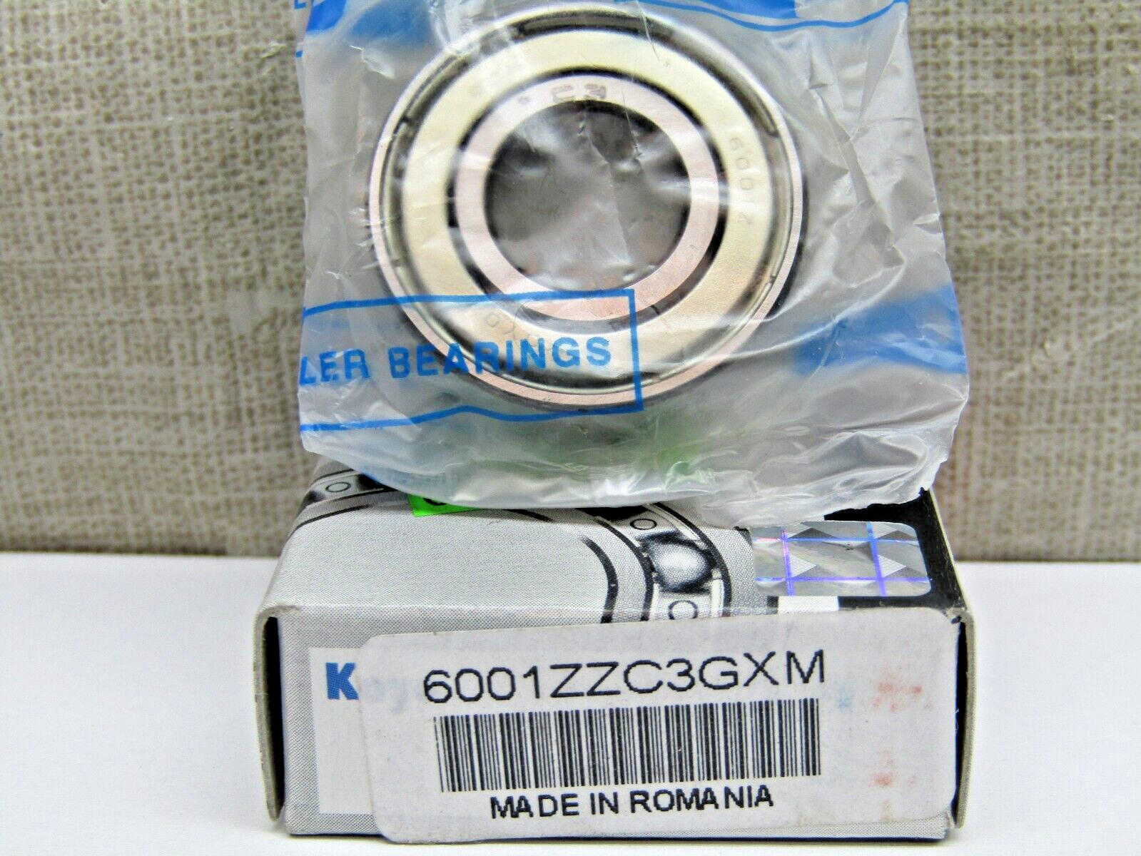 Koyo 6001-ZZ C3 12mm X 28mm X 8mm Metal Shielded Bearing