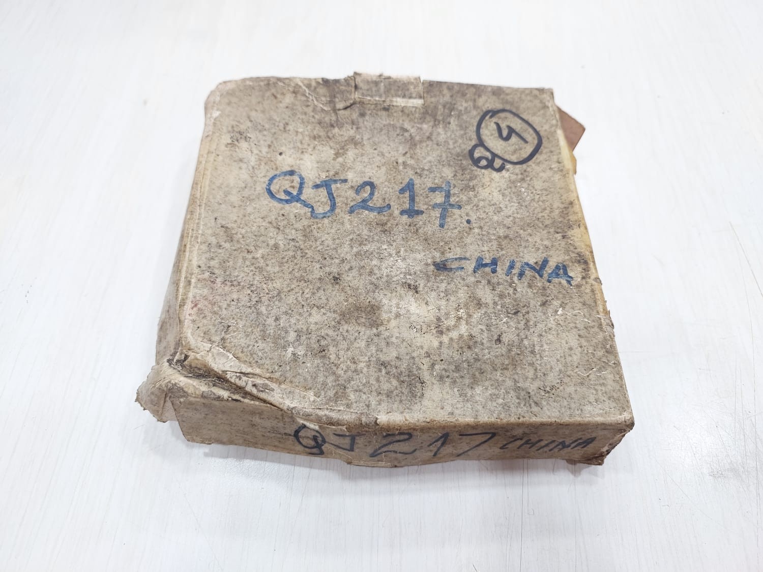 QJ217 MA 85x150x28mm Four Point Contact Ball Bearing Heavy Duty Industrial use