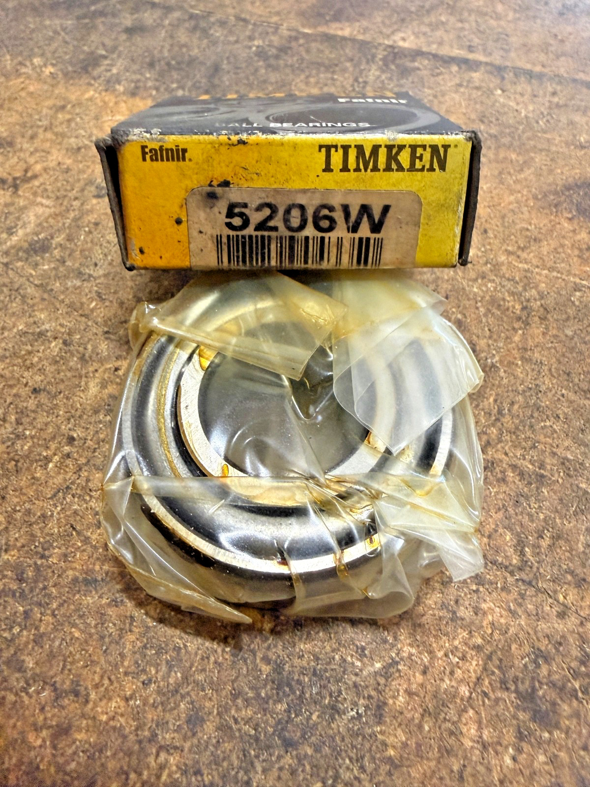 TIMKEN 5206W DOUBLE-ROW ANGULAR CONTACT BALL BEARING (NEW)