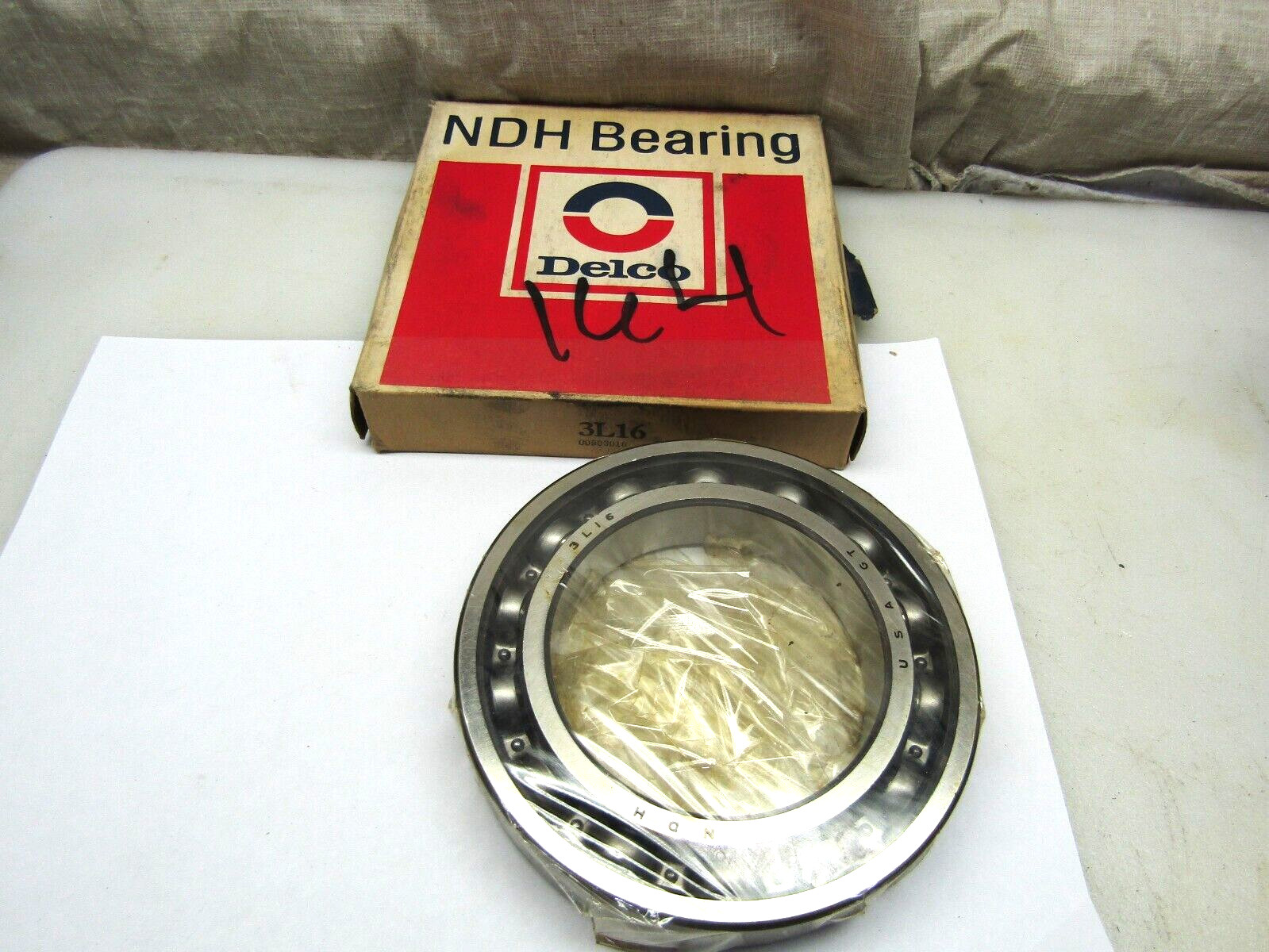 NDH USA 3L16 6016 80mm X 125mm X 22mm Open Bearing