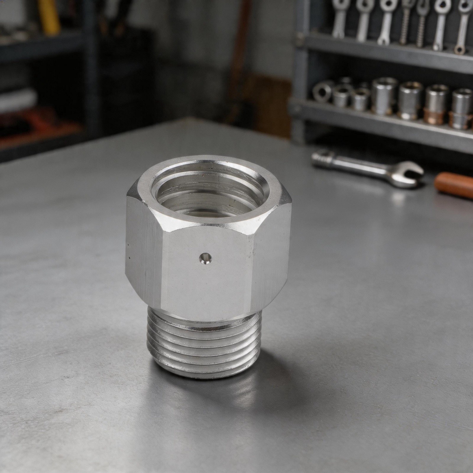 TR21-4 To W21.8-14 Adapter Aluminum Alloy Construction Compact Dimensions