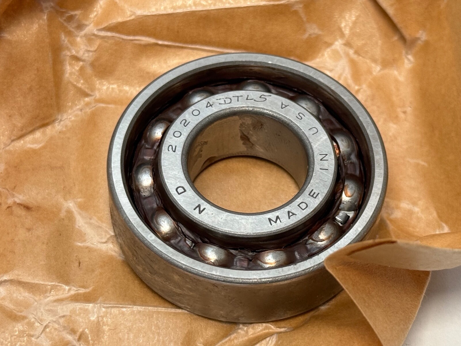 NDH 20204DTL5E9 Angular Bearing 7204C 20204-DT-L5E9 20x47x14 mm 2 Pcs