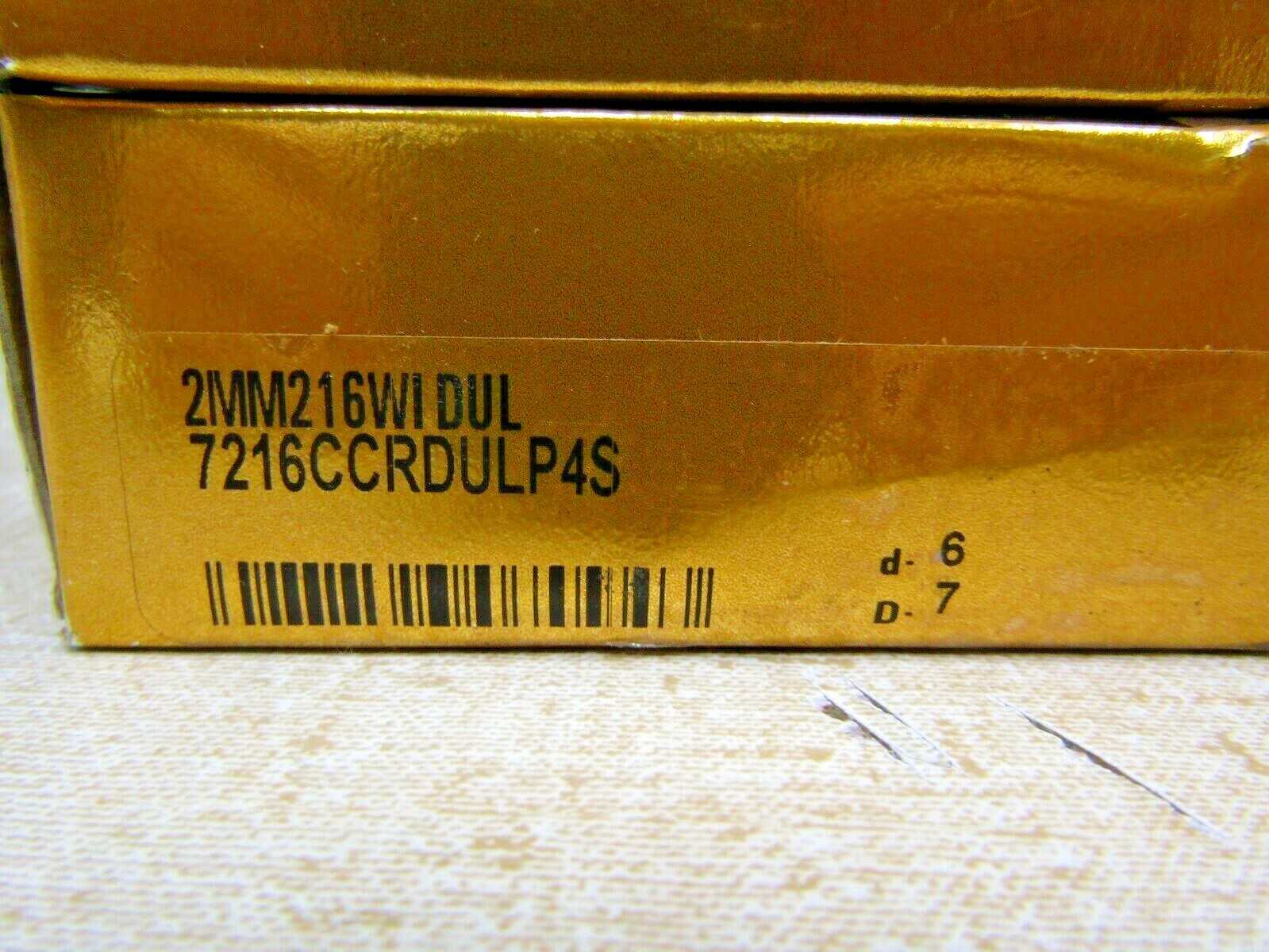 Timken Fafnir 2MM216WI DUL Super Precision Matched Bearing Set 7216CCRDUL P4S