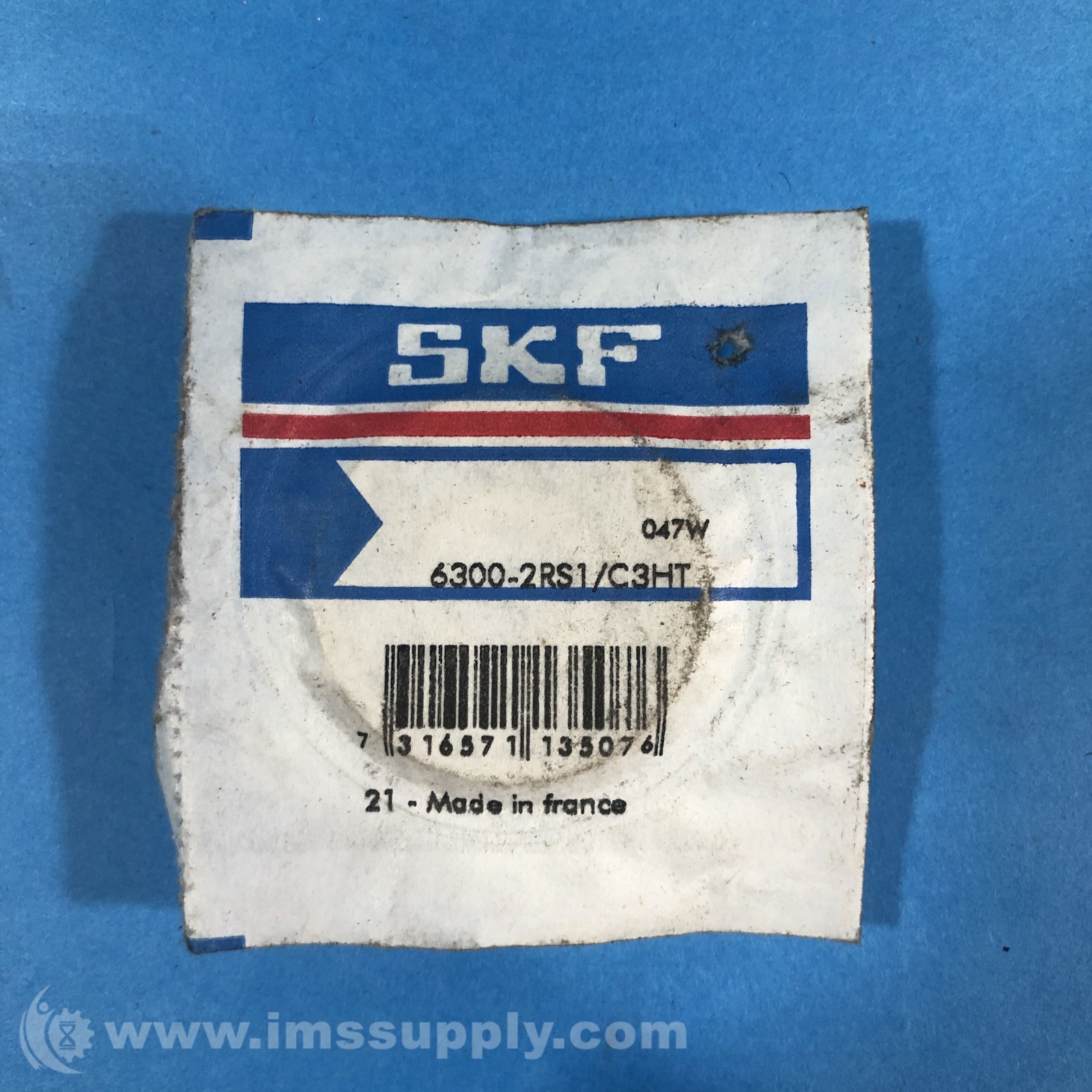 SKF 6300-2RS1/C3HT Deep Groove Ball Bearing, Double Sealed FNFP