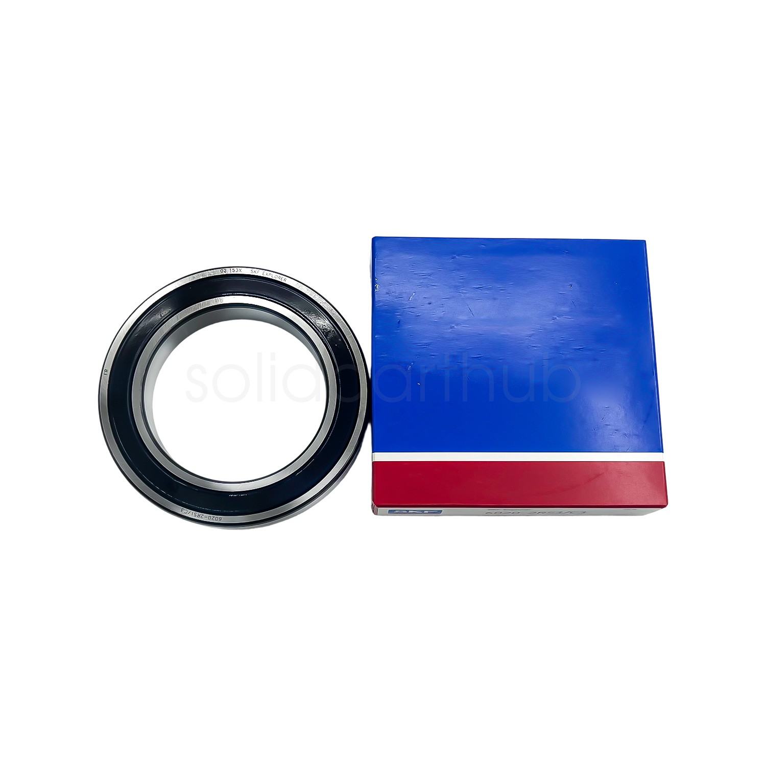 For SKF 6020 2RS1/C3 DEEP GROOVE BALL BEARING, RUBBER SEALED 100x150x24mm (KB)