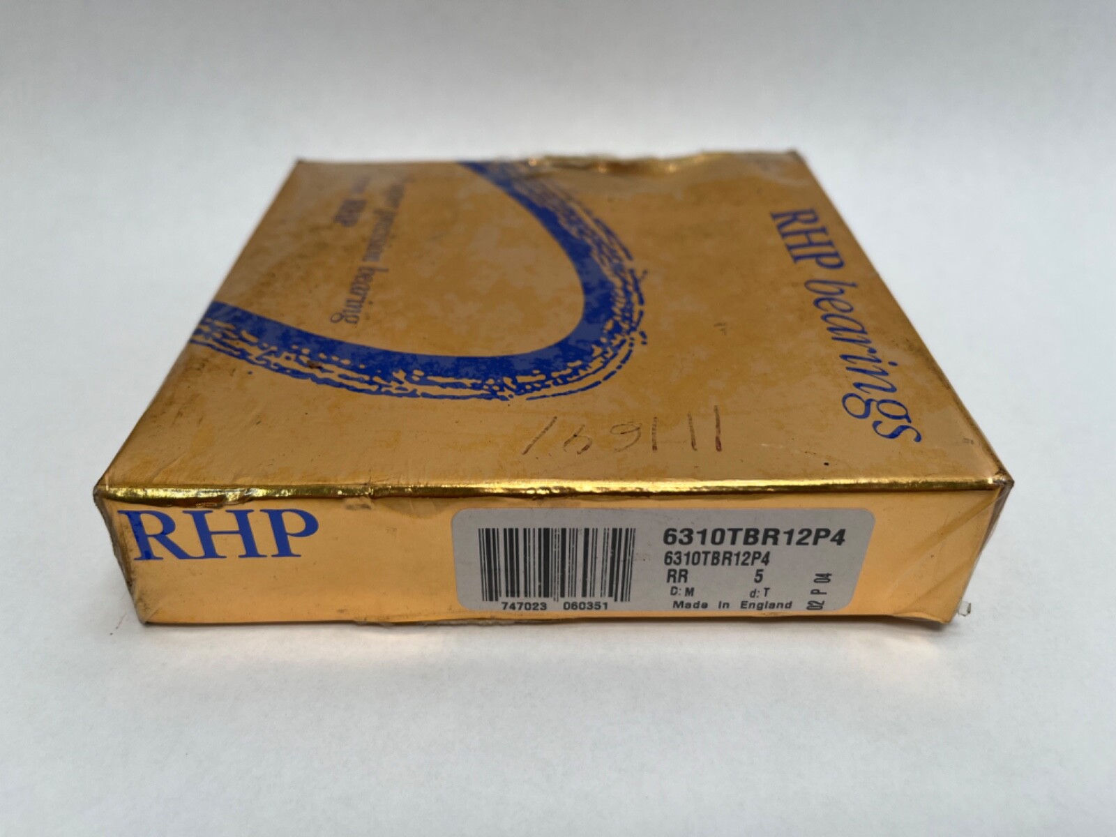 RHP 6310TBR12P4 Bearing 50x110x27 mm 6310-TB-R12-P4 MM-310-K England