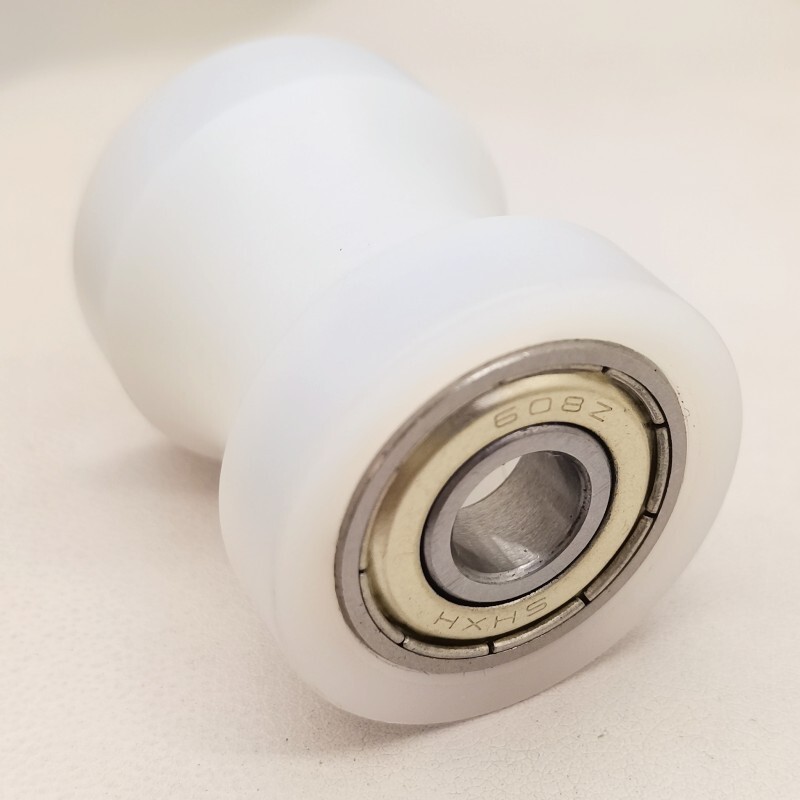 3Pcs U Type Groove Pulley Nylon Roller Bearing 8x29x35mm U Groove Guide Wheel